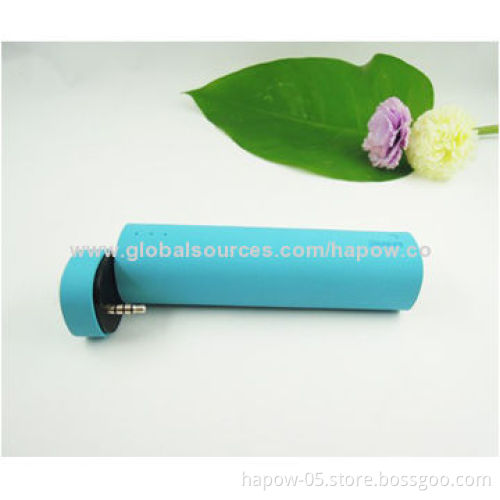 Stereo Mini Speakers, Headphones Holder with Power Bank Gained, CE, FCC, RoHS, PS Marks